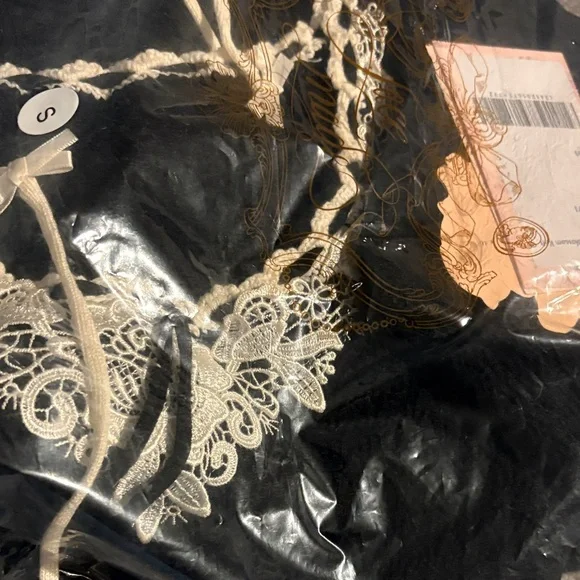 Lace made Symphony  of blossom knit dress Lace lace made - Picture 2 of 4